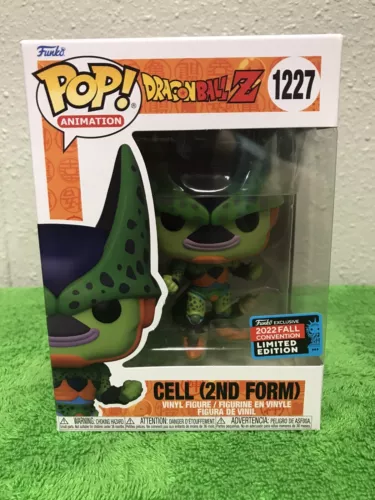 Funko Pop DBZ Cell 2nd Form NYCC Fall Convention Exclusive 2022