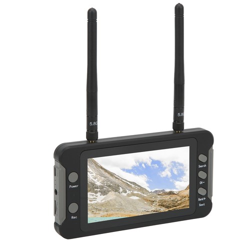 For FPV Receiver Monitor 4.3 Inch 5.8GHz 40CH DVR Function RC Drone Display EJ - Picture 5 of 24