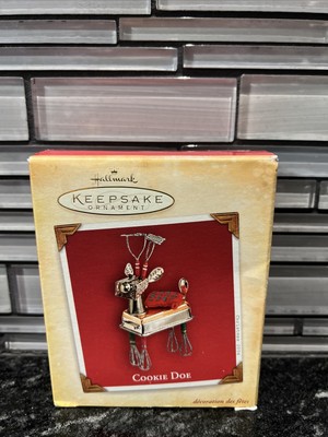 Hallmark  Keepsake Ornament  2004  Cookie Doe Cooking Utensils