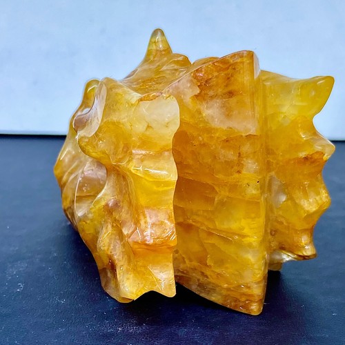 444G Natural yellow jade hand carved precious jade dragon head - Afbeelding 8 van 16