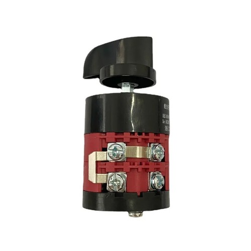 Interruptor de leva giratoria de cambio de combinación de cuerpo rojo eléctrico de 3 posiciones HZ5B-20/2  - Imagen 6 de 10