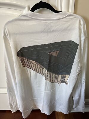 Palace Palazzo Longsleeve Tee White Size Large Preowned | eBay