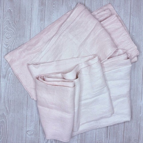 Restoration hardware teen 2015 light pink metallic drapes 2 50x100 inch curtains - Picture 8 of 12