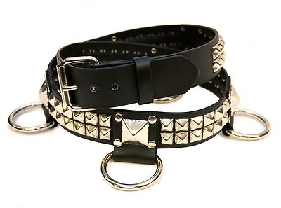 Punk Rock Ring Belt Punk Chain Belt Triple Wallet Chain With O