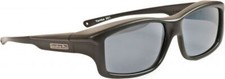 Jonathan Paul  Fitovers Eyewear X-Large Yamba in Satin-Black  Gray YM001