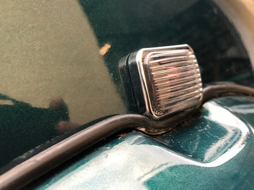 Mg Mgf , Tf Rv8 SIDE REPEATER Chrome On Brass SURROUNDS Uk Made ROW7-M - Picture 5 of 5