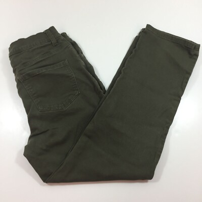 Gloria Vanderbilt Womens Amanda Jeans Pants Olive Green
