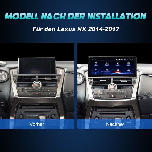 10.25" Android radio für 2014-2017 Lexus NX knob carplay GPS touchscreen 4G wifi - Bild 6 von 13