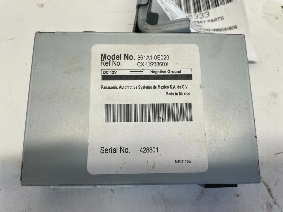 Toyota Sequoia 2011 conjunto de computadora interfaz multimedia 861A1-0E020 OEM Foto 2 de 4