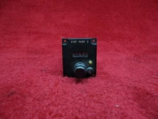 Avtech VHF NAV 2 Control Panel PN 6233-1-6
