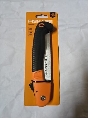 New Fiskars 393860 Folding Saw New in Package 7'' Blade