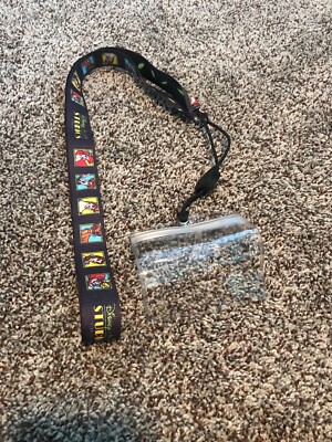 Vintage Disney MGM Studios Lanyard NEW with ID Holder RARE HTF Ariel Woody