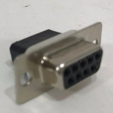 5 x DB9 D-SUB 9-Pin Female Assembly Crimp Pin Plug Connector Cup Socket DB 9