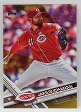 2017 Topps Update Series Baseball Gold /2017 Cincinnati Reds - JAKE BUCHANAN