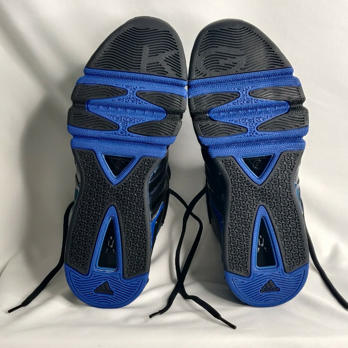 Vintage Adidas 21 Kevin 3 2Malik Black Basketball Shoes Size 6