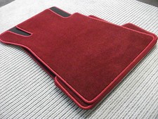 $$$ Lengenfelder Fußmatten für Mercedes W107 R107 SL + ROT + RUTSCHFEST + NEU $$ $$$ Lengenfelder Fußmatten für Mercedes W107 R107 SL + ROT + RUTSCHFEST + NEU $$