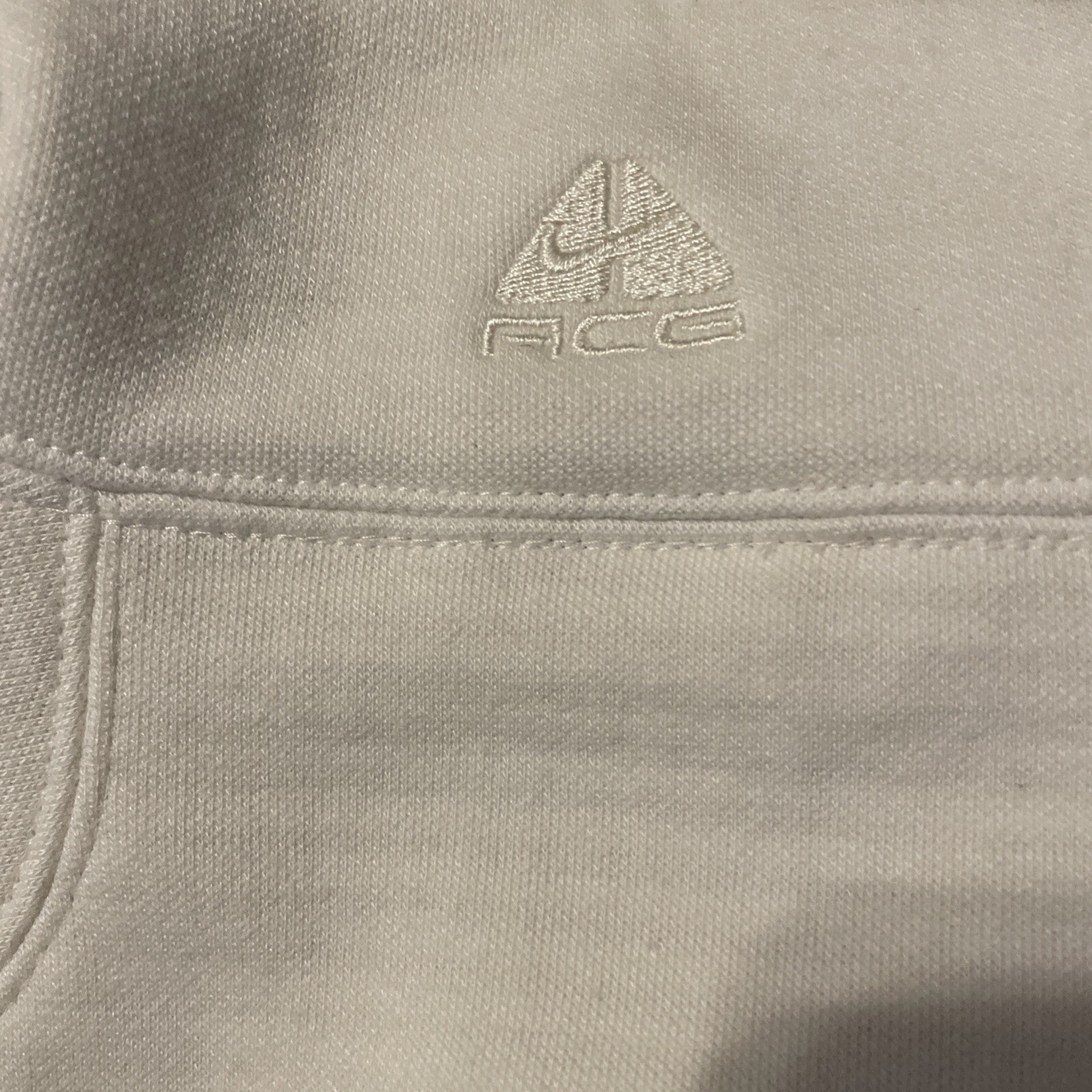 Nike ACG Jacket Womens Small White Full Zip All Conditions Gear Outdoors thumbnail 10
