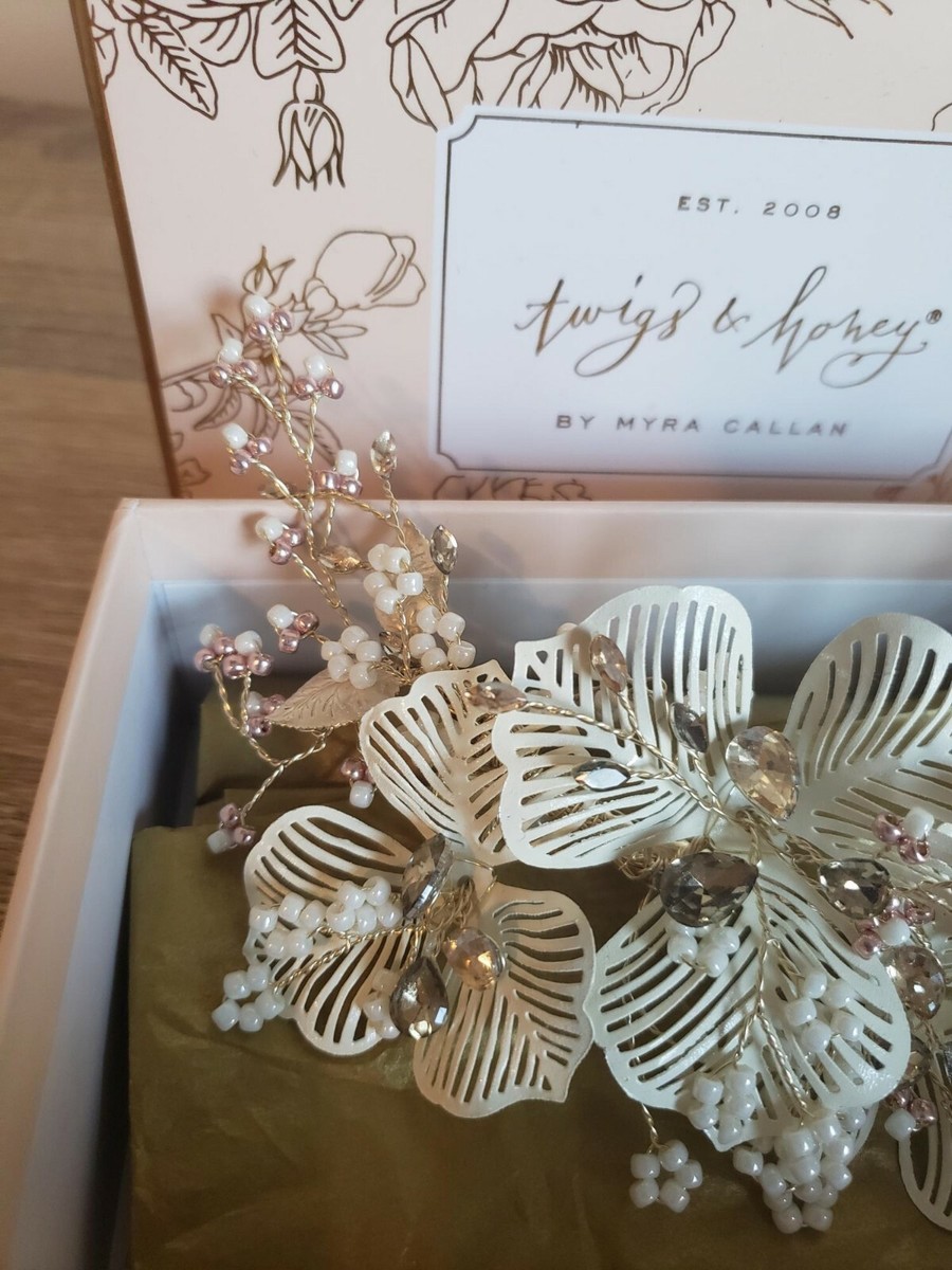Bridal Hair Piece, clip, adornment, wedding Twigs And Honey  display picture 1