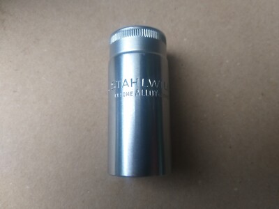Stahlwille 22MM 3/8'' Drive Deep 6 Point Chrome Socket 466-22 Made in Germany