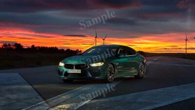 BMW M8 Gran Coupe First Edition 2020 High Res Wall Decor Print Photo Poster