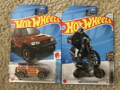HW SUPER TREASURE HUNT MITSUBISHI PAJERO EVOLUTION J-IMPORTS J CASE + HONDA TH