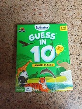 Skillmatics Guess in 10 Animal Planet Card Game Brand New Sealed