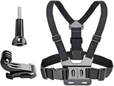 Chest Harness Mount Adjustable Camera Chest Strap with J Hook Compatible with...