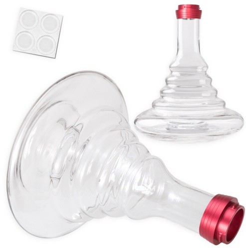 Dilaw Vatos Rot Shisha Hookah Wasserpfeife Aluminium 93cm groß led Licht set - Bild 2 von 7