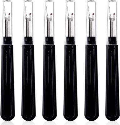 6 PCS Seam Rippers Set Ergonomic Grip Seam Ripper for Sewing Thread Removing
