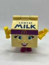 Vintage 1993 McDonald's Low-Fat Milk Carton Happy Meal Toy Changeables