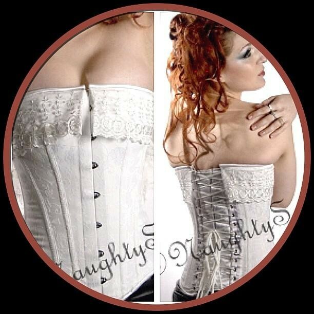 Authentic Wedding Corset by NaughtySmileUSA - Size 30-image