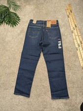 Levis 724 Jeans Womens 30 Blue High Rise Slim Straight Cropped Denim NWT