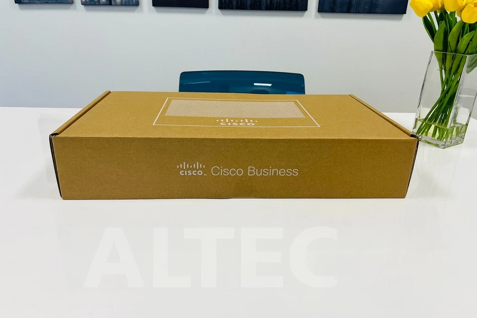 Brand New Sealed Cisco 350 CBS350-8T-E-2G 8 1Gbe and 2 SFP Port Managed Switch - Image 2 of 4