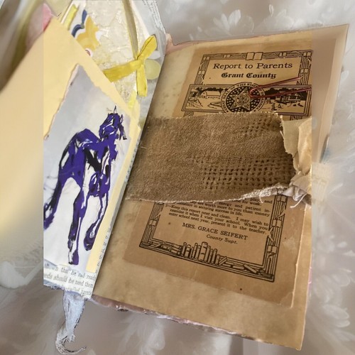 Junk Journal Primitive, Victorian Lady, Grungy Tea Towel -HOLIDAY SPECIAL! - Picture 6 of 24