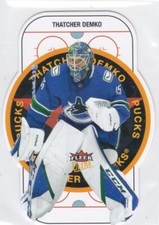 2021/22 FLEER ULTRA..THATCHER DEMKO..PUCKS..DIE CUT..# 90..CANUCKS.COMBINED SHIP