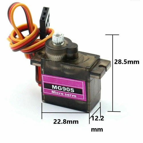 Metal Gear High Speed 9g Micro Servo Digital MG90S for RC Helicopter Plane HOT - Picture 4 of 7
