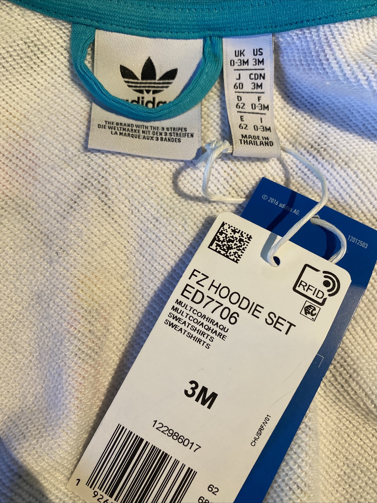 ADIDAS Baby Boy Or Girl Whimsical Trefoil Track Suit Set Size 3 Mo Limited Ed. eBay