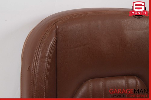 14-17 Maserati Ghibli M157 Front Left Side Lower Bottom Seat Cushion Cover Brown - Picture 2 of 12