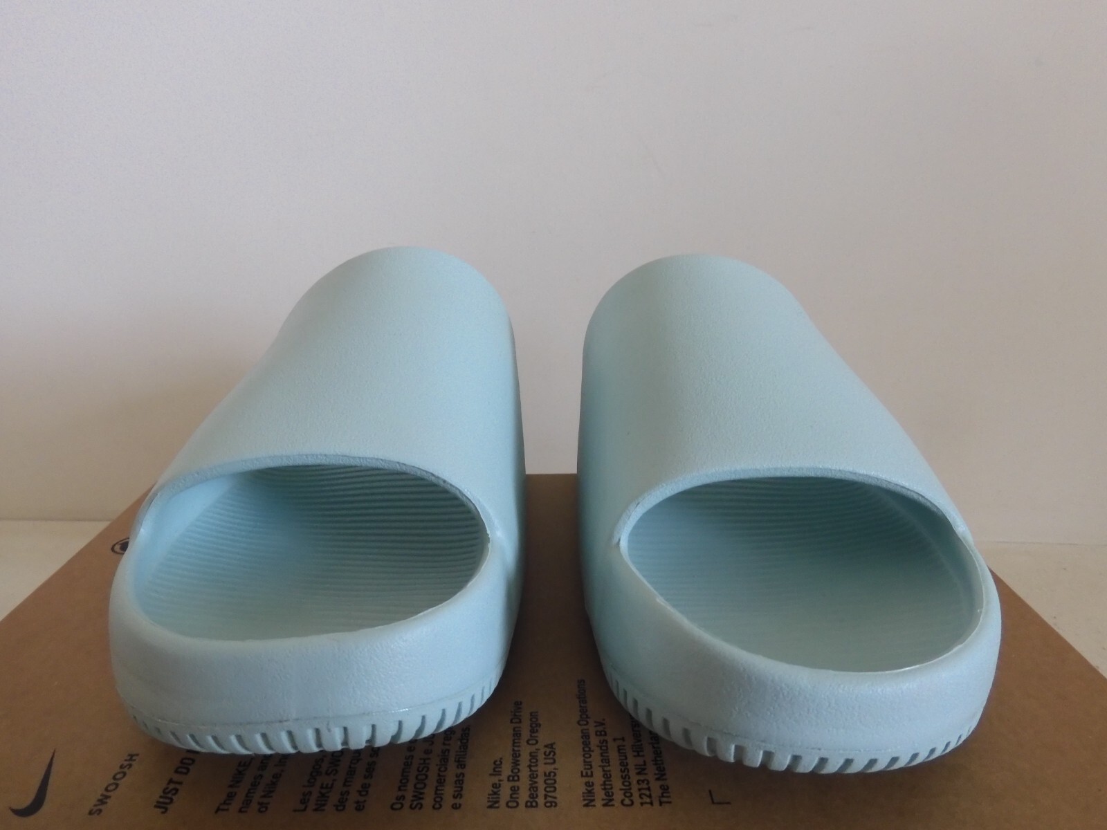 WMNS NIKE CALM SLIDE SANDALS JADE ICE-JADE ICE SZ 6 [DX4816-300] | eBay