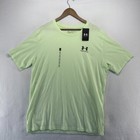 Under Armour Shirt mens 2XL Green Sport Style Lightweight Loose Solid Casual NEW