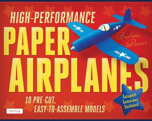 High-Performance Paper Airplanes Kit: 10 Pre-Cut, Easy-To-Assemble Models: Kit - Picture 1 of 1
