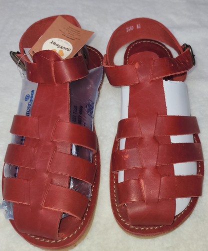 Duckfeet Sandal RED Women Size EU 43, US 11 Authentic Original - Picture 3 of 10