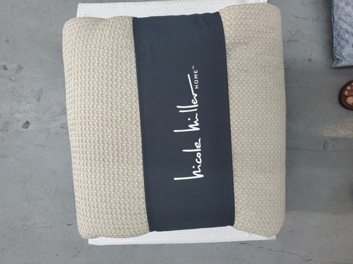 NICOLE MILLER KING COMFORTER SET BEIGE/TAN - 第 6/6 張圖片