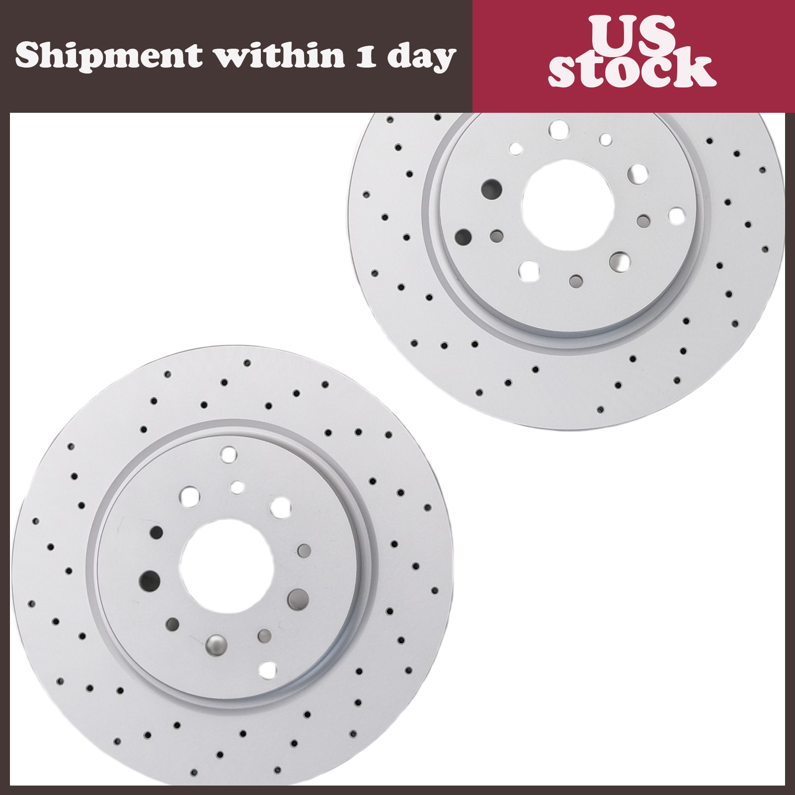 NEW Dust Front rear brake pads rotors Premium Low FOR Maserati GranTurismo Gt