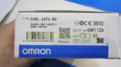 1Pcs Omron Guard Lock Safety Door Switch D4NL-2AFA-B4 D4NL2AFAB4 New