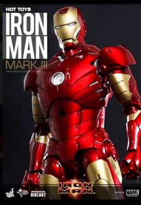 Hot Toys Ironman Mark 3 Special Edition MMS256D07 1/6 Figure Brown