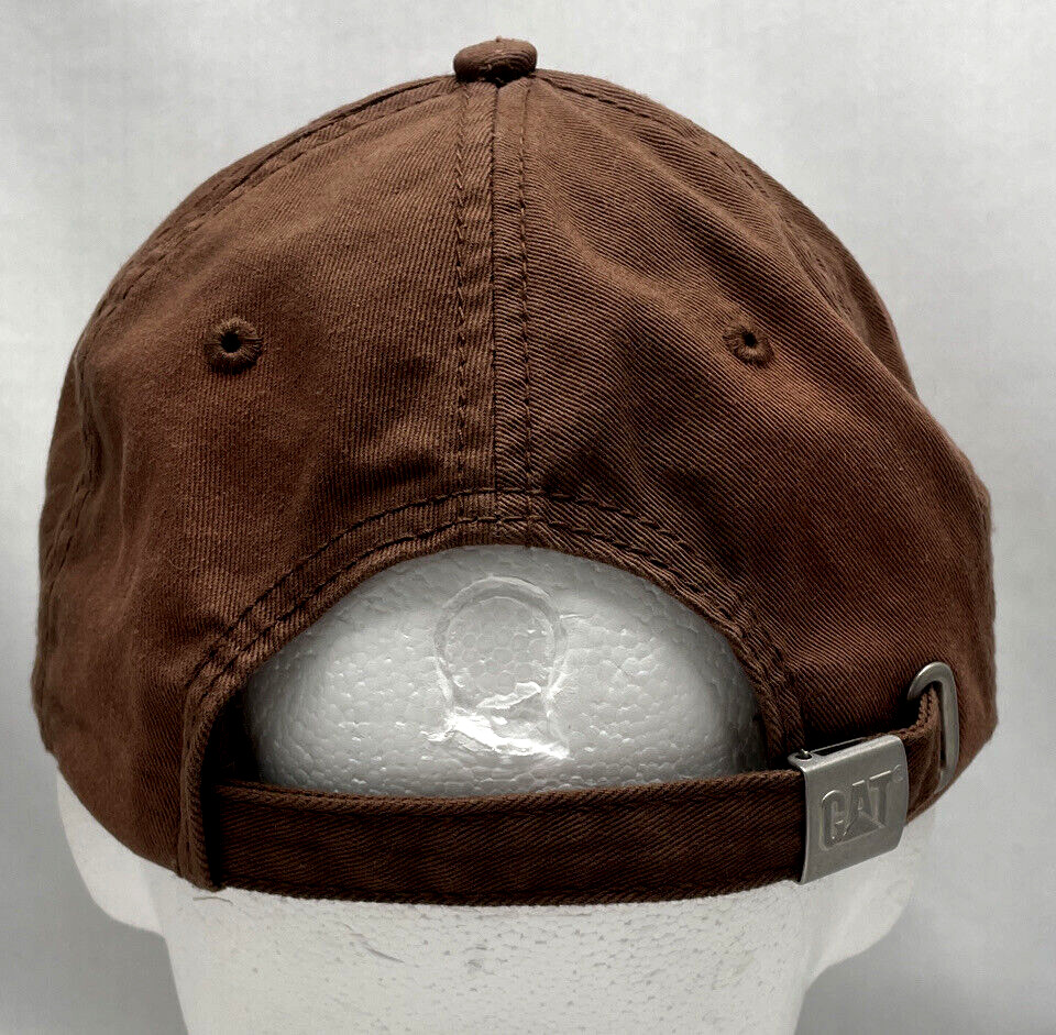 Brown CAT Caterpillar Adjustable Strapback Trucke… - image 9