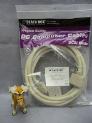 Black Box EVMSC01-0010-MM SCSI 2 Cable 10 Ft 3.0m Male to Male