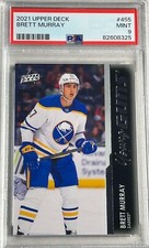 2021-22 Upper Deck Young Guns GRADED 9 #455 Brett Murray - Buffalo Sabres