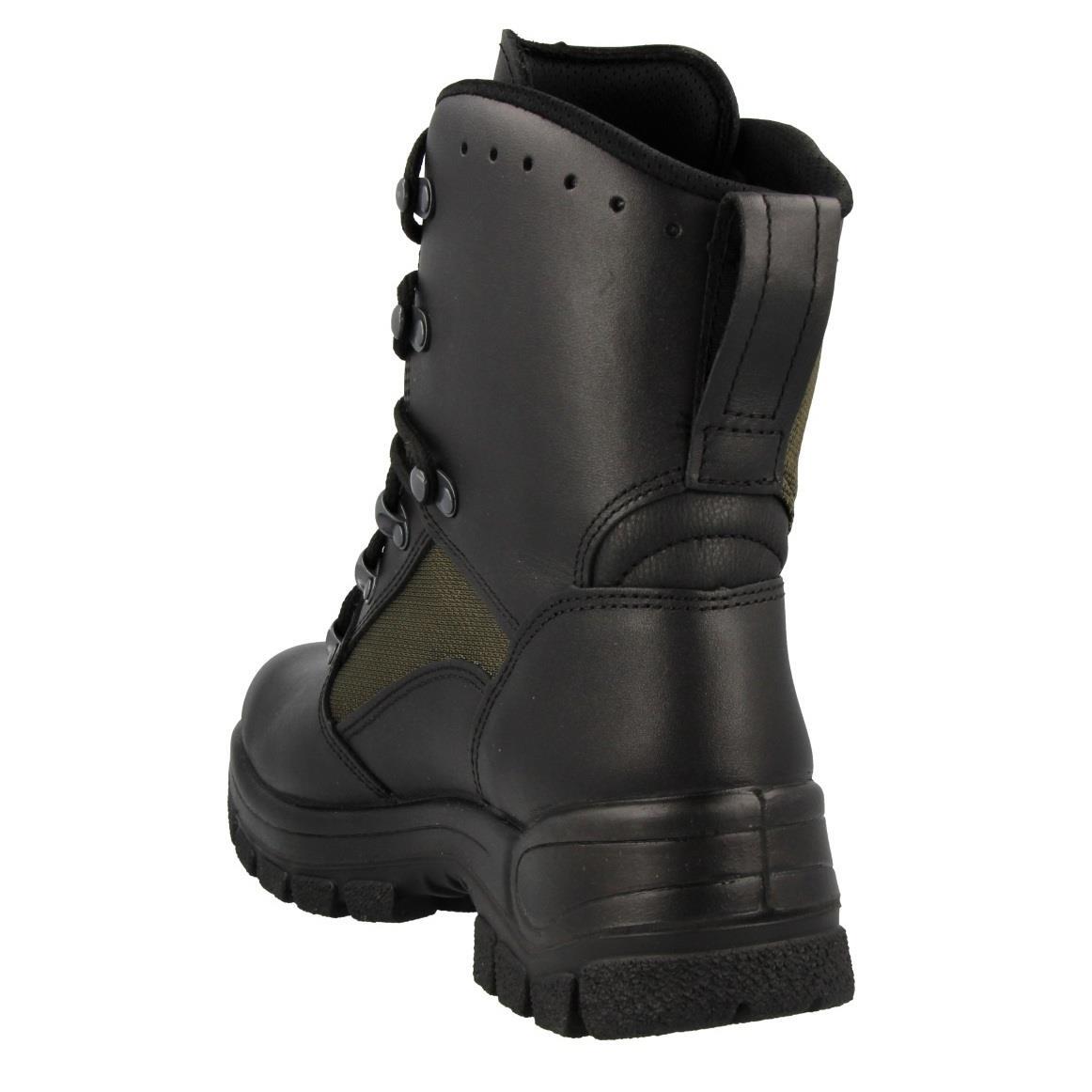 Genuine German Military combat boots leather textile tactical